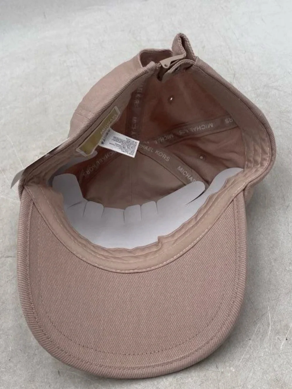 Michael Kors Blush Pink Women's Baseball Cap NWOT